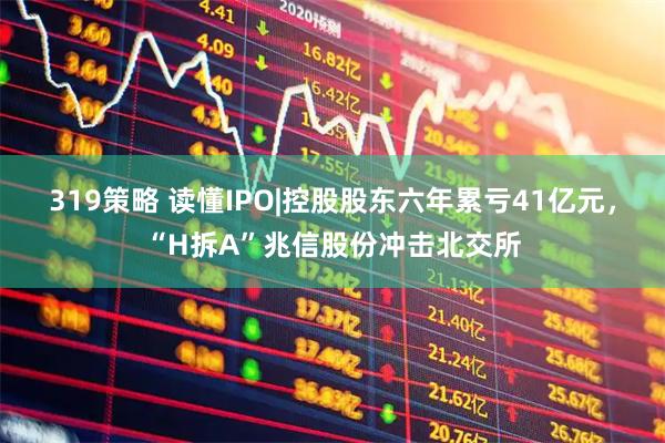 319策略 读懂IPO|控股股东六年累亏41亿元，“H拆A”兆信股份冲击北交所
