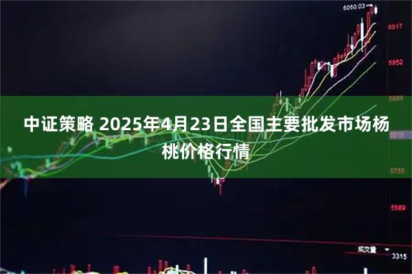 中证策略 2025年4月23日全国主要批发市场杨桃价格行情