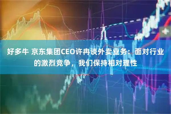 好多牛 京东集团CEO许冉谈外卖业务：面对行业的激烈竞争，我们保持相对理性